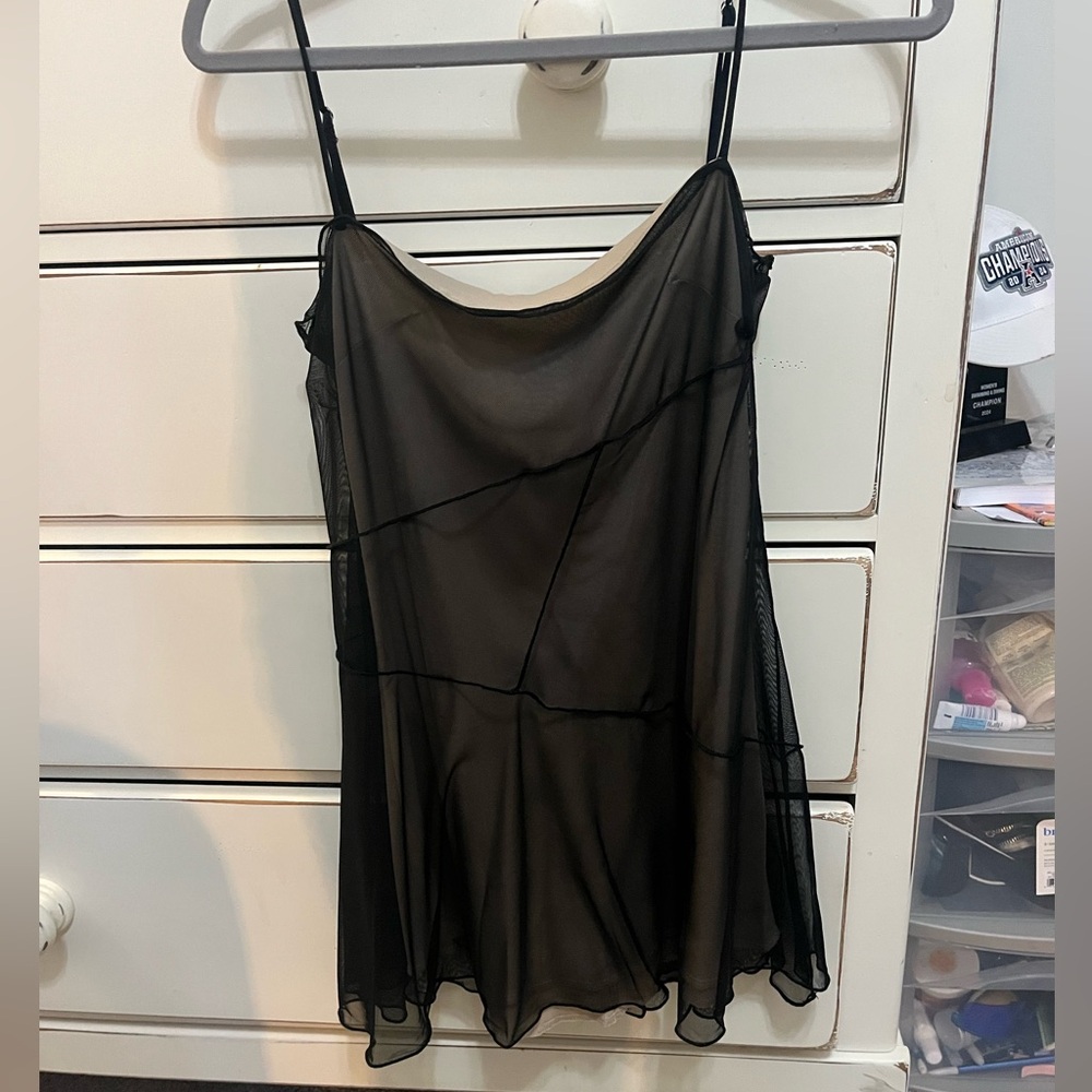 Mini black dress Lucy in the sky never worn!